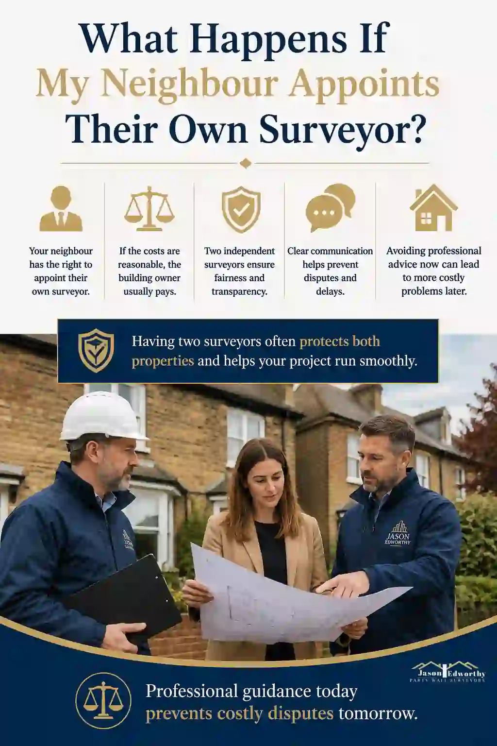 What Happens If My Neighbour Appoints Their Own Surveyor Sittingbourne?